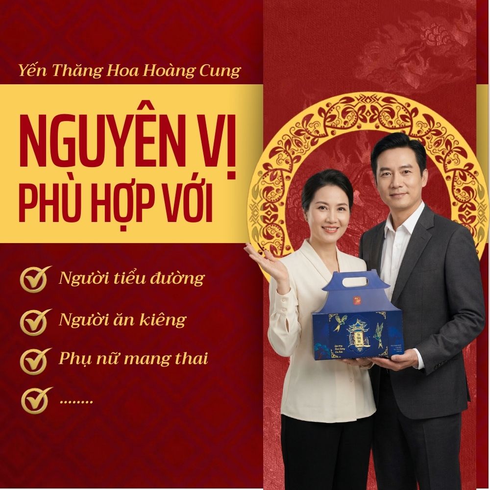 Hộp Quà Yến Thăng Hoa Hoàng Cung Nguyên Vị
